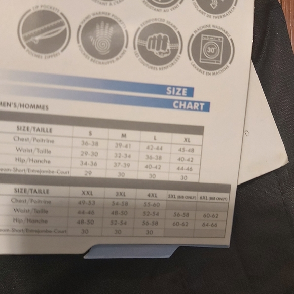 NWT Artic mens snow pants size 3XL (54-58") - Picture 3 of 4